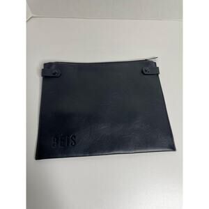 BEIS Black Flat Pouch 12 x 9